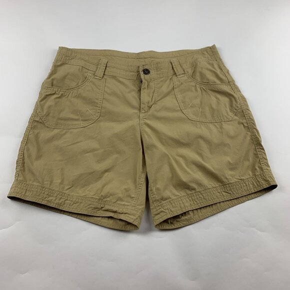Kuhl Warm Sand Canvas Adventure Shorts 12 - Picture 1 of 5